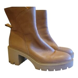 EOS Melbourne, Malini, Platform Heeled Boots, Size 40 (81/2-9)